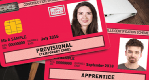 CSCS – Red New Entrant Card