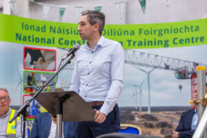 Minister Simon Harris, National Construction Training Centre